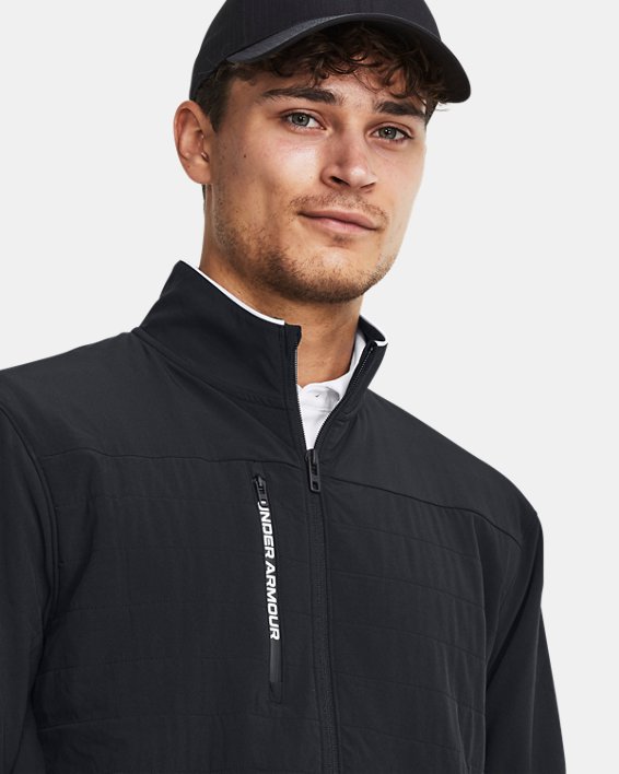 Herren UA Storm Revo Jacke, Black, pdpMainDesktop image number 3